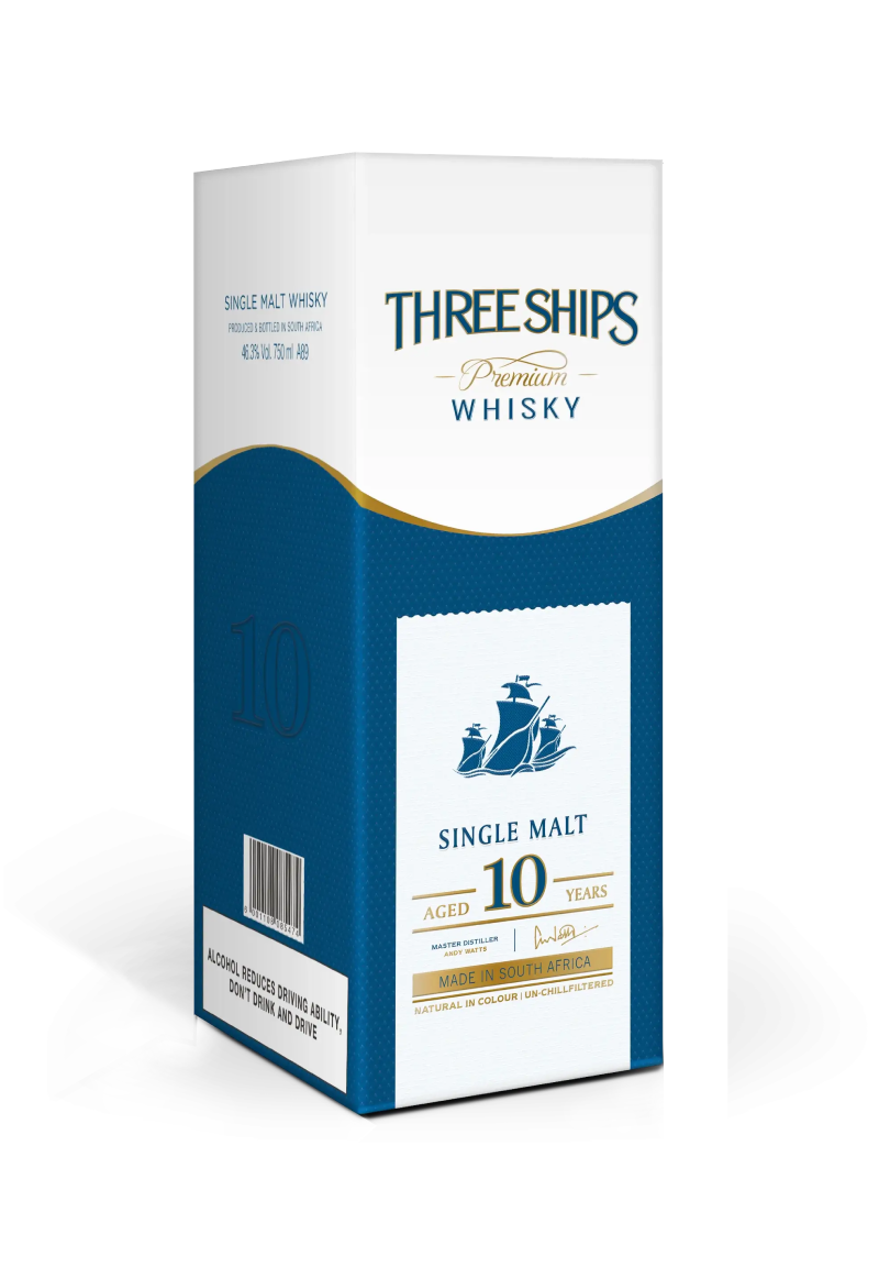 Three Ships Whisky 10YO Single Malt Non-Vintage