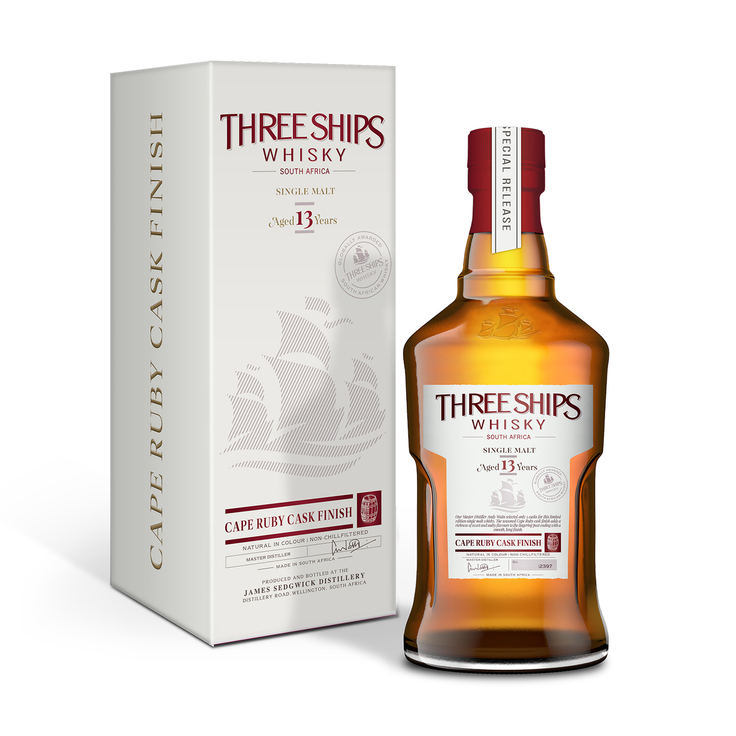 Three Ships Whisky 13YO Cape Ruby Finish