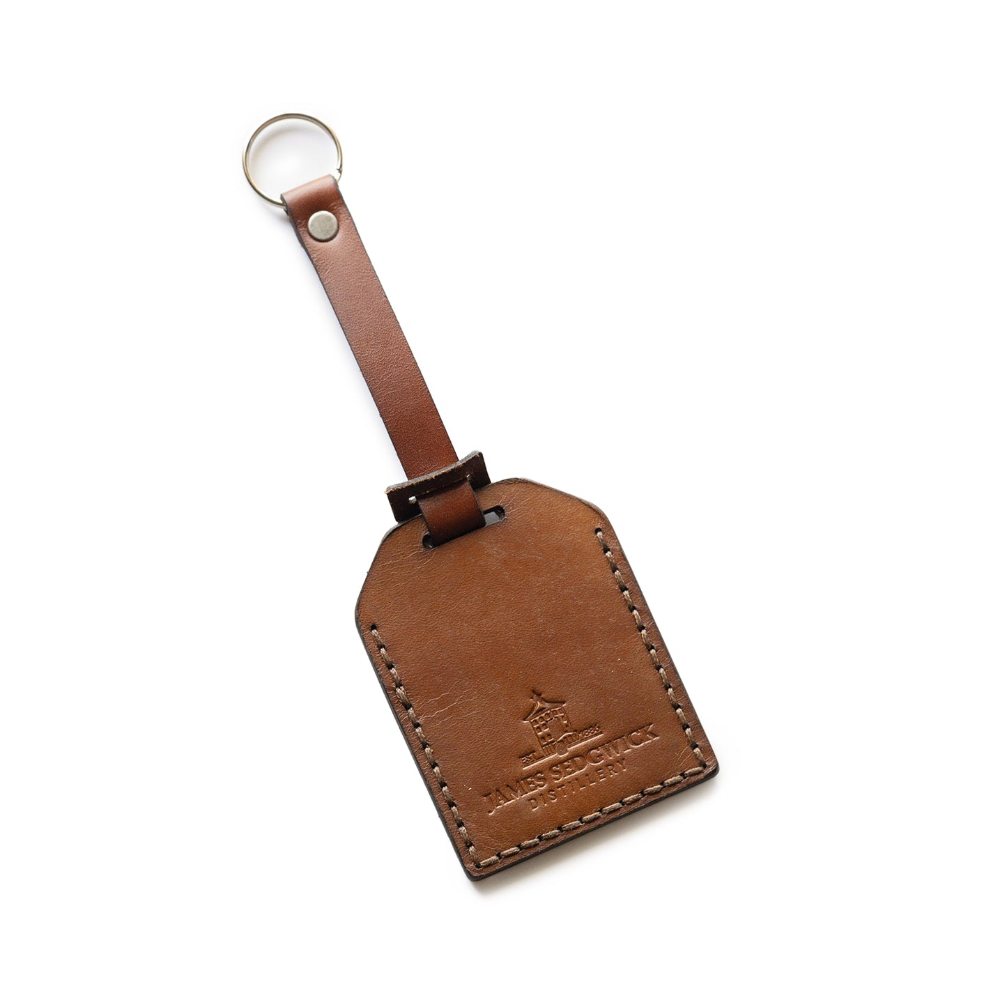 JSD Leather Luggage Tag