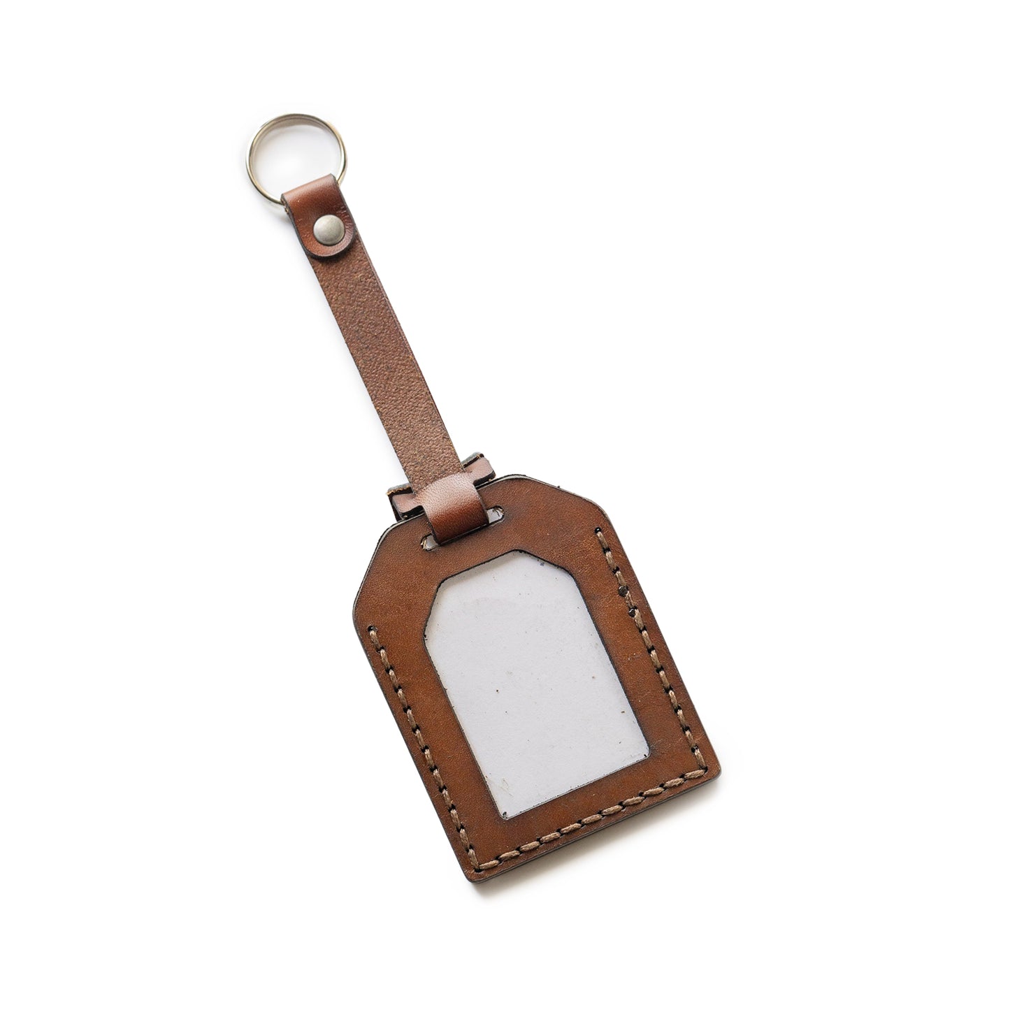 JSD Leather Luggage Tag