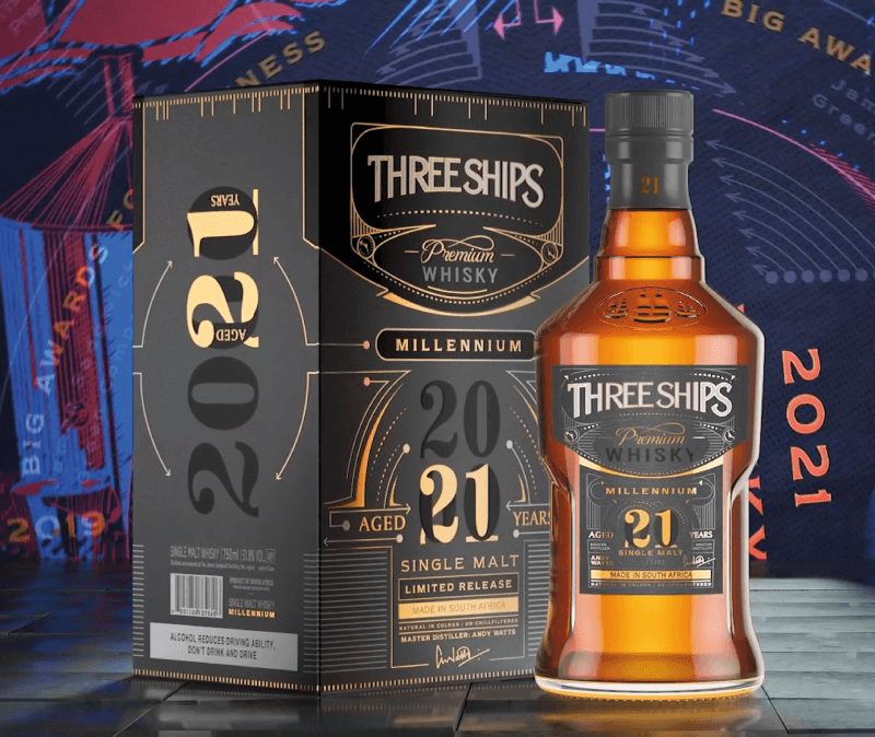 Three Ships Whisky 21YO Millennium